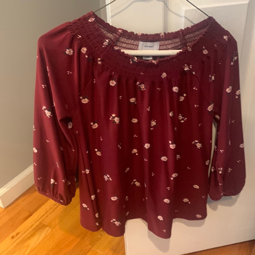 Floral very soft blouse